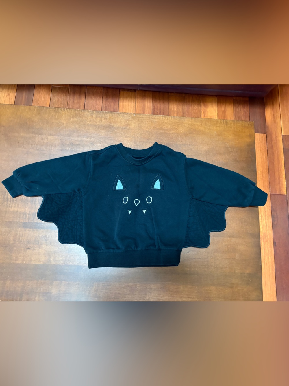 Marks & Spencer Bat Costume Kids Sweatshirt size 2-3 years